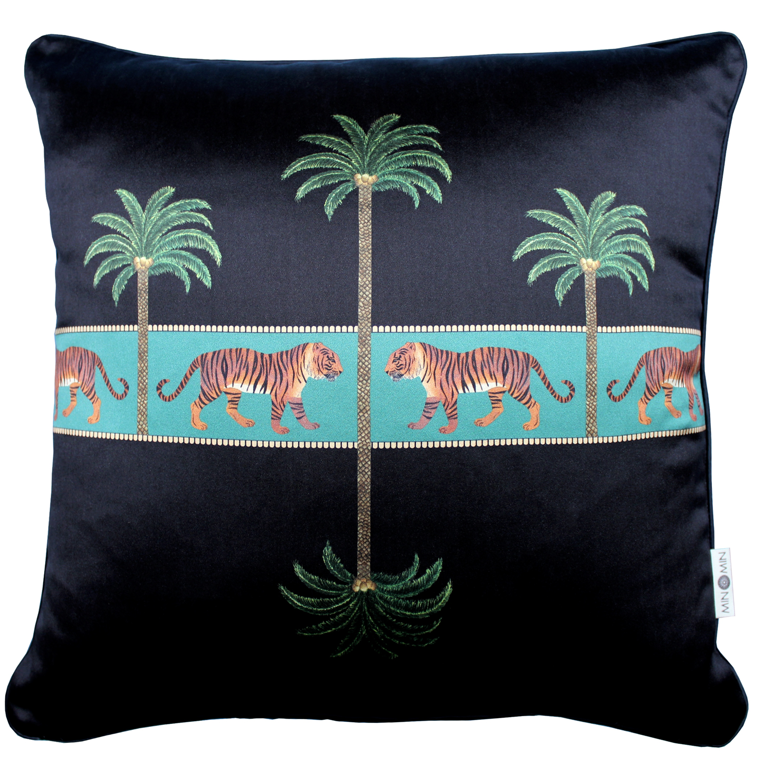 Tigers & Palms black